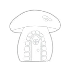 Simon Says Stamp! Simon Says Stamp MUSHROOM HOUSE Wafer Die sssd112175