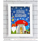 Simon Says Stamp! Simon Says Stamp MUSHROOM HOUSE Wafer Die sssd112175