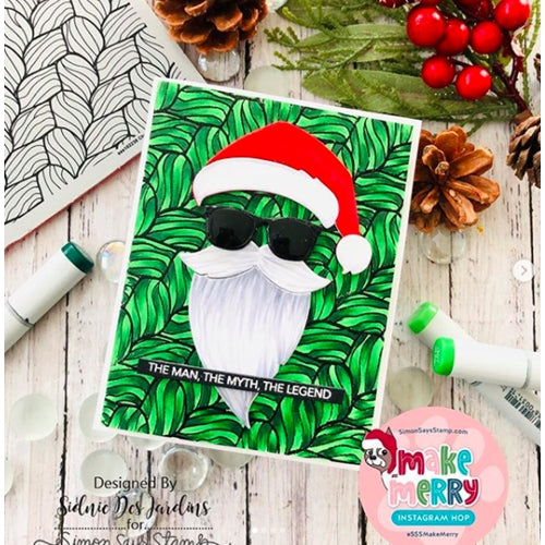 Simon Says Stamp! Simon Says Stamp SANTA MAN Wafer Dies sssd112262