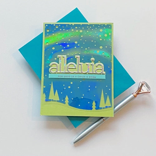 Simon Says Stamp! CZ Design ALLELUIA Wafer Dies czd118