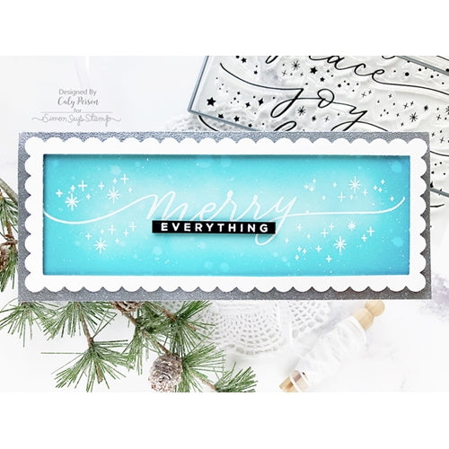 Simon Says Stamp! Simon Says Clear Stamps HOLIDAY SPARKLE GREETINGS sss202230
