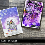Simon Says Stamp! Tim Holtz Layering Stencil FLURRIES THS151