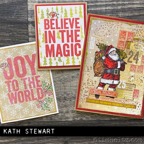 Simon Says Stamp! Tim Holtz Layering Stencil TREE LOT THS150