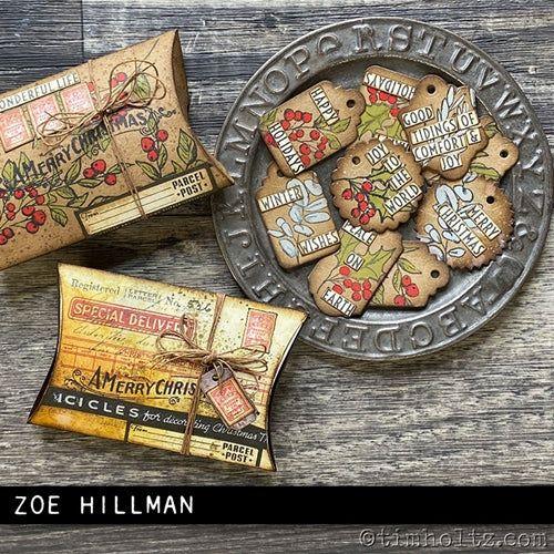 Simon Says Stamp! Tim Holtz Cling Rubber Stamps SKETCH GREENERY CMS429