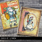 Simon Says Stamp! Tim Holtz Cling Rubber Stamps WINTERSCAPE CMS428
