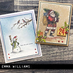 Simon Says Stamp! Tim Holtz Cling Rubber Stamps WINTERSCAPE CMS428