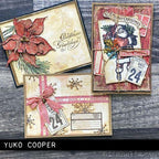 Simon Says Stamp! Tim Holtz Cling Rubber Stamps THE POINSETTIA CMS426