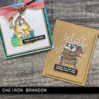 Simon Says Stamp! Tim Holtz Cling Rubber Stamps SNARKY CAT CHRISTMAS CMS416