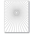 Simon Says Stamp! Memory Box PINPOINT BURST PLATE Craft Die 94514
