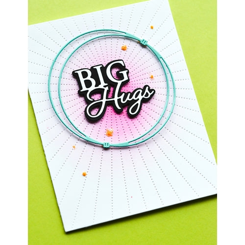 Simon Says Stamp! Memory Box PINPOINT BURST PLATE Craft Die 94514