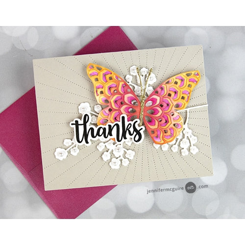 Simon Says Stamp! Memory Box PINPOINT BURST PLATE Craft Die 94514 | color-code:ALT5