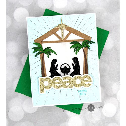 Simon Says Stamp! Memory Box PINPOINT BURST PLATE Craft Die 94514 | color-code:ALT8