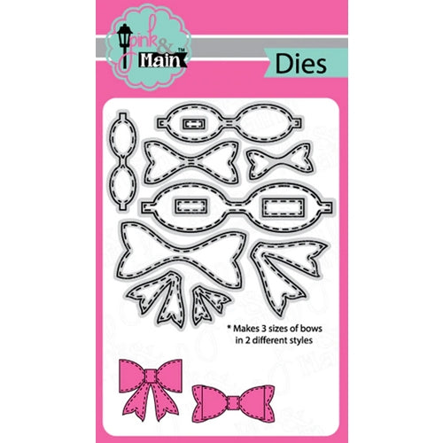 Simon Says Stamp! Pink and Main STITCHED BOWS Dies PNM304