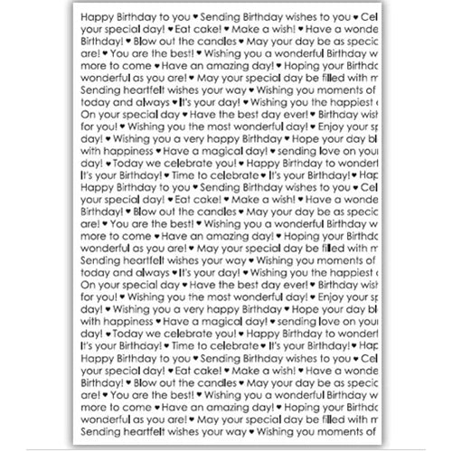 Simon Says Stamp! Julie Hickey Designs BIRTHDAY BACKGROUND Clear Stamp JHE1041