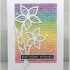 Simon Says Stamp! Julie Hickey Designs BIRTHDAY BACKGROUND Clear Stamp JHE1041