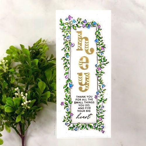 Simon Says Stamp! PinkFresh Studio INCREDIBLY GRATEFUL Clear Stamp Set pfcs3420