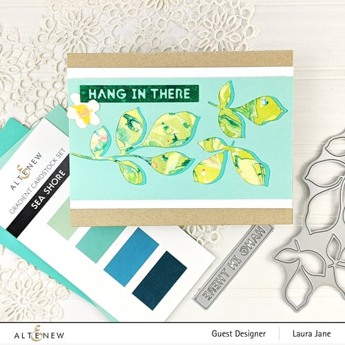 Simon Says Stamp! Altenew ESSENTIAL SENTIMENT STRIPS 3D Dies ALT4549