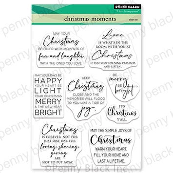 Simon Says Stamp! Penny Black Clear Stamps CHRISTMAS MOMENTS 30 731