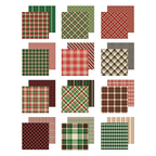 Simon Says Stamp! Whimsy Stamps TARTAN 6 x 6 Paper Pads WSDP27