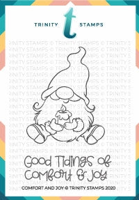 Simon Says Stamp! Trinity Stamps COMFORT AND JOY Clear Stamp Set tps095