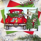 Simon Says Stamp! Honey Bee BIG PICKUP TAILGATE Clear Stamp Set hbst284 | color-code:ALT02