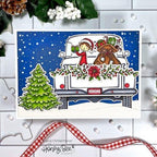 Simon Says Stamp! Honey Bee BIG PICKUP TAILGATE Clear Stamp Set hbst284 | color-code:ALT03