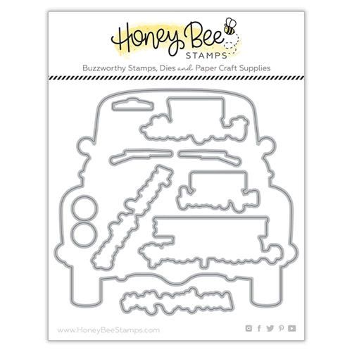 Simon Says Stamp! Honey Bee BIG PICKUP CAB Dies hbds283