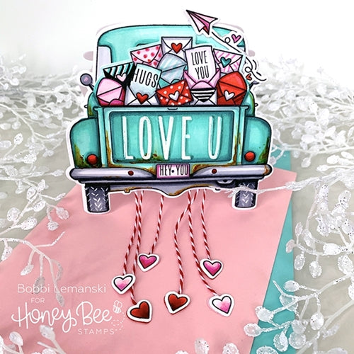 Simon Says Stamp! Honey Bee BIG PICKUP TAILGATE Dies hbds284 | color-code:ALT01
