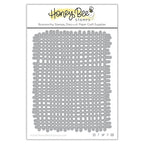 Simon Says Stamp! Honey Bee BURLAP A2 BACKGROUND Die hbdsba2b