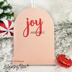 Simon Says Stamp! Honey Bee SNOW GLOBE A2 SHAKER Dies hbdssga2