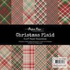 Simon Says Stamp! Paper Rose CHRISTMAS PLAID 6x6 Paper Collection 20360