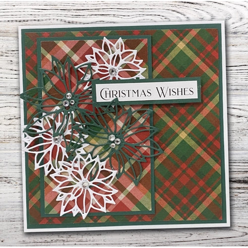 Simon Says Stamp! Paper Rose CHRISTMAS PLAID 6x6 Paper Collection 20360