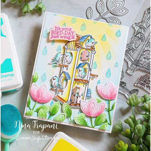Simon Says Stamp! Art Impressions BIRDHOUSE CUBBIES Clear Stamps and Dies 5346 | color-code:ALT1