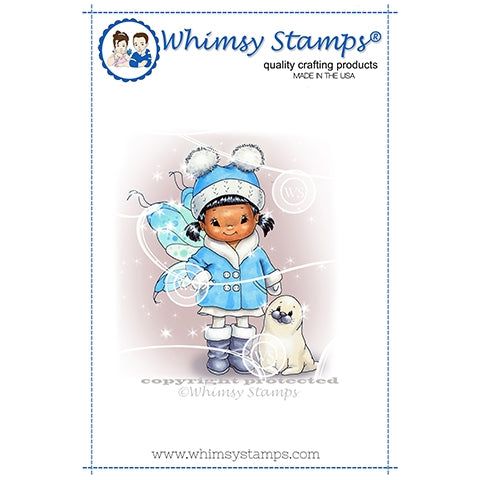 Simon Says Stamp! Whimsy Stamps FAIRY SWEET Cling Stamp C1367*