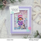 Simon Says Stamp! Whimsy Stamps FAIRY SWEET Cling Stamp C1367*