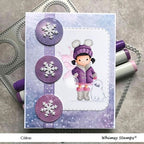 Simon Says Stamp! Whimsy Stamps FAIRY SWEET Cling Stamp C1367*