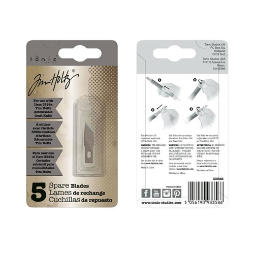 Simon Says Stamp! Tim Holtz Tonic RETRACTABLE CRAFT KNIFE SPARE BLADES 3358e