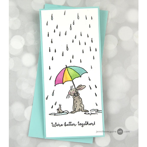 Simon Says Stamp! Colorado Craft Company Anita Jeram ALL WEATHER FRIENDS Clear Stamps AJ395