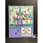 Simon Says Stamp! Riley And Company Funny Bones MORE INCREDIBLERER Cling Rubber Stamp RWD 858