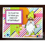 Simon Says Stamp! Riley And Company Funny Bones IS IT ME Cling Rubber Stamp RWD 857