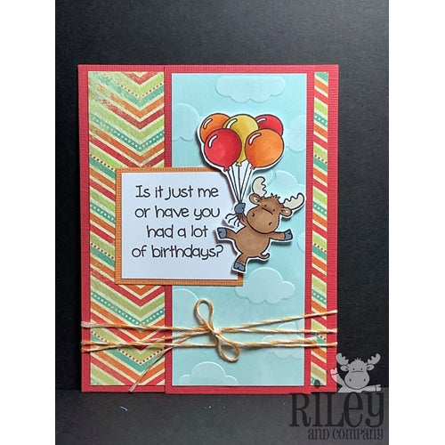 Simon Says Stamp! Riley And Company Funny Bones IS IT ME Cling Rubber Stamp RWD 857