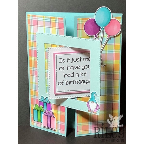 Simon Says Stamp! Riley And Company Funny Bones IS IT ME Cling Rubber Stamp RWD 857