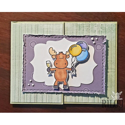 Simon Says Stamp! Riley And Company Funny Bones BLADDER CONTROL Cling Rubber Stamp RWD 855