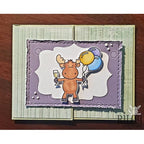 Simon Says Stamp! Riley And Company Funny Bones BLADDER CONTROL Cling Rubber Stamp RWD 855