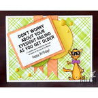 Simon Says Stamp! Riley And Company Funny Bones FAILING EYESIGHT Cling Rubber Stamp RWD 850