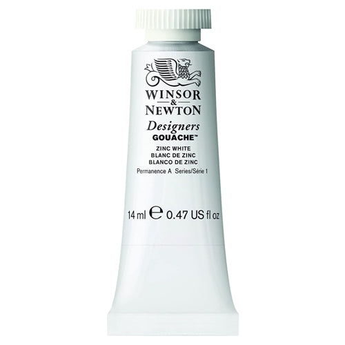 Simon Says Stamp! Winsor Newton ZINC WHITE 14ml GOUACHE 0605748