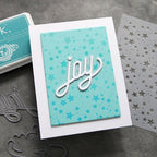 Simon Says Stamp! Simon Says Stamp Stencil SCATTERED STARS ssst121506