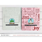 Simon Says Stamp! CZ Design Clear Stamps LET'S MAKE A TAG cz363c