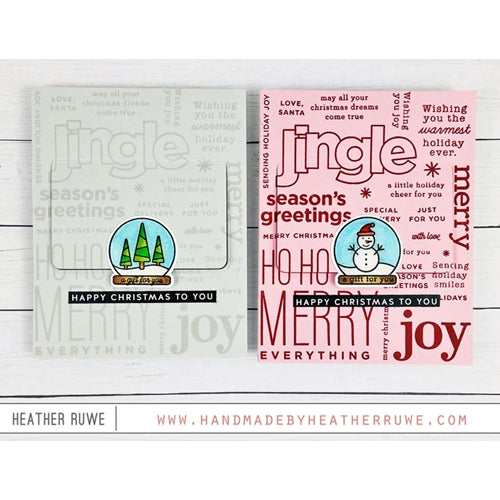 Simon Says Stamp! CZ Design Clear Stamps LET'S MAKE A TAG cz363c