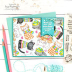 Simon Says Stamp! Simon Says Clear Stamps CHRISTMAS KITTIES sss302229c